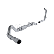 MBRP S6206AL 4 Inch Turbo Back Single Side Stock Cat Exit Aluminized Steel