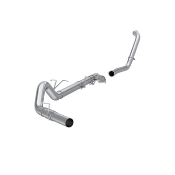 MBRP S6206PLM 4 Inch Turbo Back Single Side Exit No Muffler Retains Factory Catalytic Converter