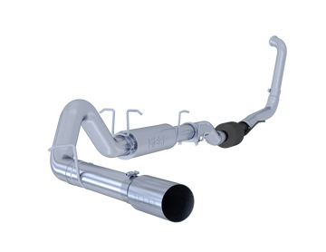 MBRP S6212304 - 4 Inch Turbo Back Single Side Exit T304 Stainless Steel For 03-07 Ford F-250/350 6.0L Extended Cab/Crew Cab MBRP