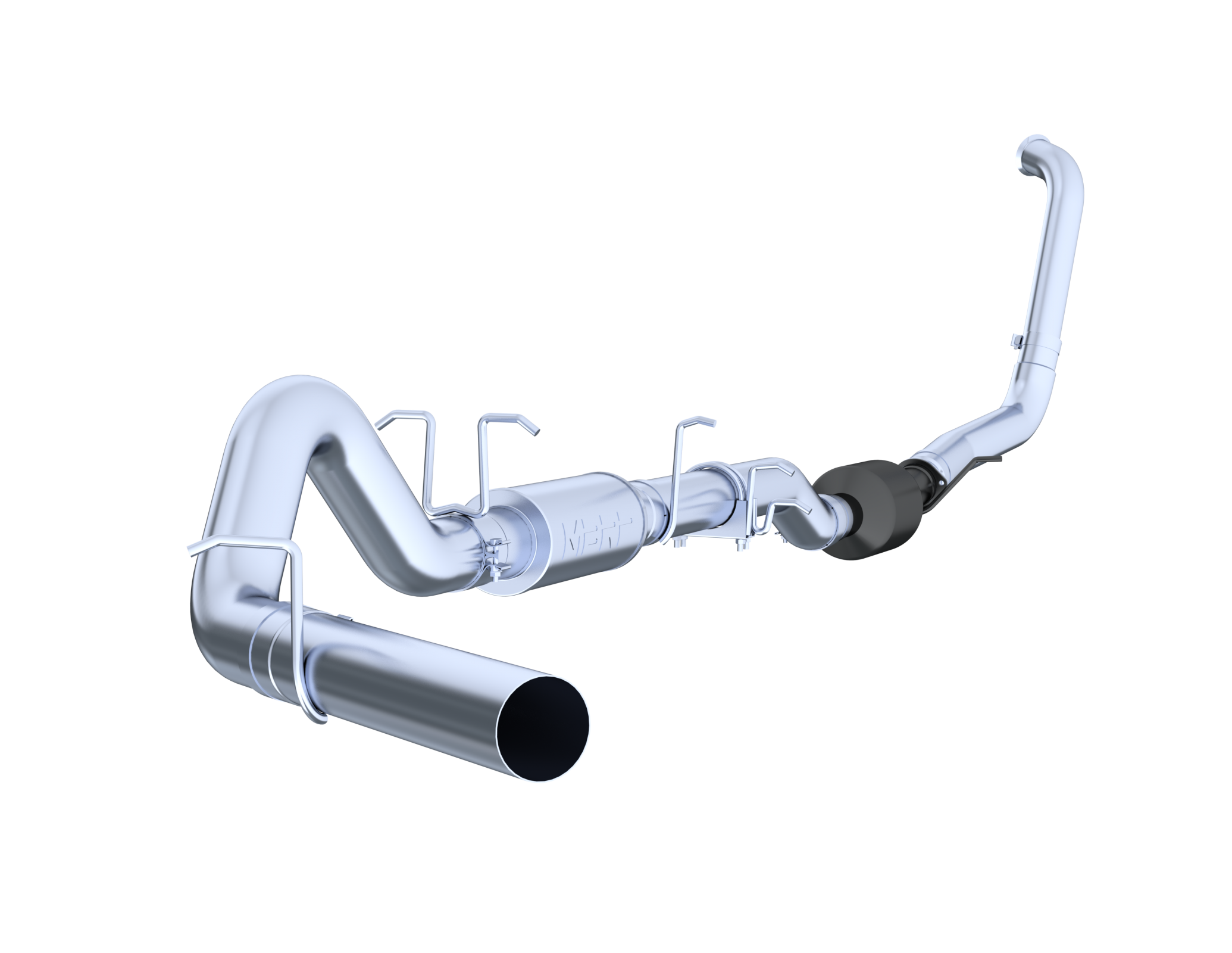MBRP S6212P - 4 Inch Turbo Back Single Side Exit Inch For 03-07 Ford F-250/350 6.0L, Extended Cab/Crew Cab MBRP 1