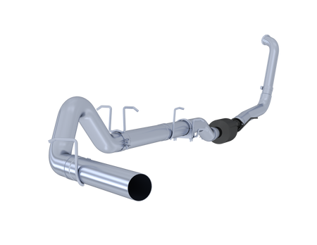 MBRP S6212PLM - 4 Turbo Back Single Side Exit No Muffler Inch For 03-07 Ford F-250/350 6.0L, Extended Cab/Crew Cab MBRP 1