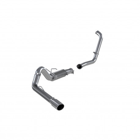 MBRP S6216AL - 4 Inch Turbo Back Single Side Stock Cat Exit Aluminized Steel For 03-05 Ford Excursion 6.0L MBRP 2