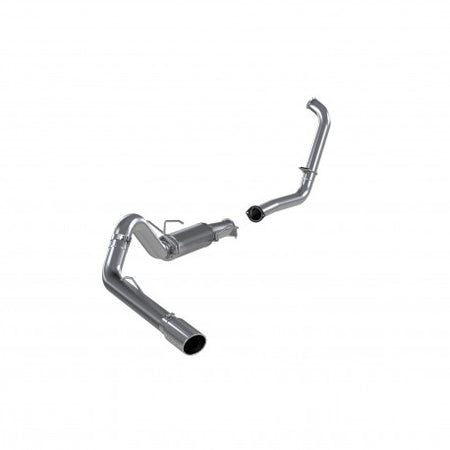 MBRP S6216AL - 4 Inch Turbo Back Single Side Stock Cat Exit Aluminized Steel For 03-05 Ford Excursion 6.0L MBRP 2