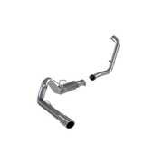 MBRP S6216AL - 4 Inch Turbo Back Single Side Stock Cat Exit Aluminized Steel For 03-05 Ford Excursion 6.0L MBRP 1