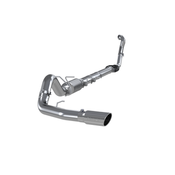 MBRP S6218409 - 4 Inch Turbo Back Single Side Exit T409 Stainless Steel For 94-97 Ford F-250/350 7.3L Powerstroke MBRP