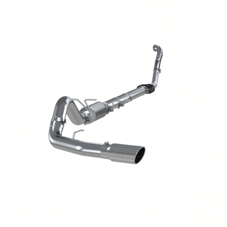 MBRP S6218AL - 4 Inch Turbo Back Single Side Exit Aluminized Steel For 94-97 Ford F-250/350 7.3L Powerstroke MBRP