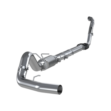 MBRP S6218P - 4 Inch Turbo Back Single Side Exit Aluminized, No Tip, For 94-97 Ford F-250/350 7.3L MBRP