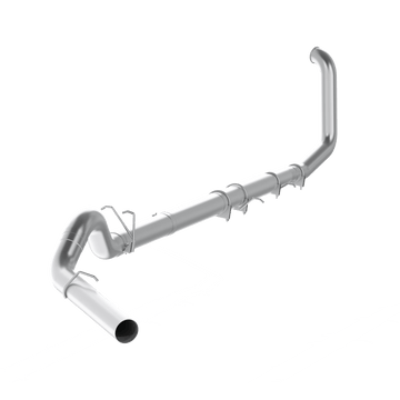 MBRP Exhaust MBRP S62220PLM - 5 Inch Turbo Back Off Road Single No Muffler Aluminized Steel For 99-03 Ford F-250/350 7.3L MBRP
