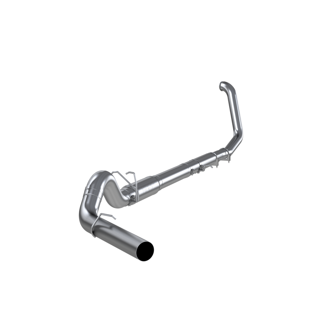 MBRP S62220P - 5 Inch Turbo Back Off Road Single, No Tip, For 99-03 Ford F-250/350 7.3L, all models MBRP