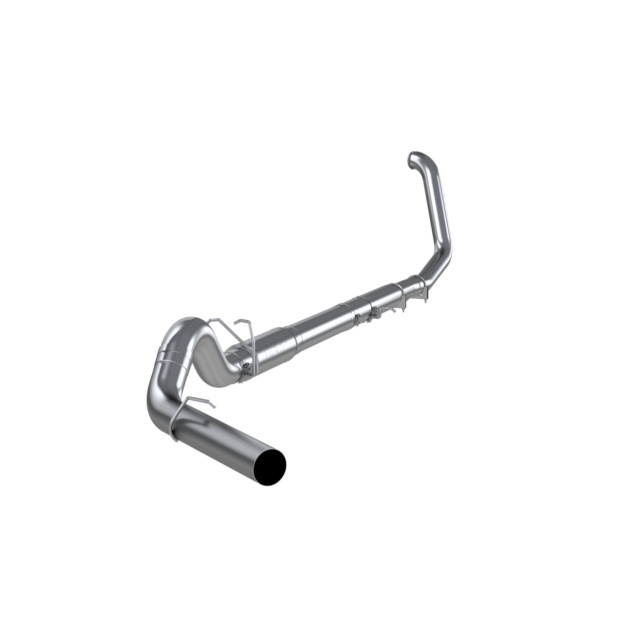 MBRP S62220P - 5 Inch Turbo Back Off Road Single, No Tip, For 99-03 Ford F-250/350 7.3L, all models MBRP