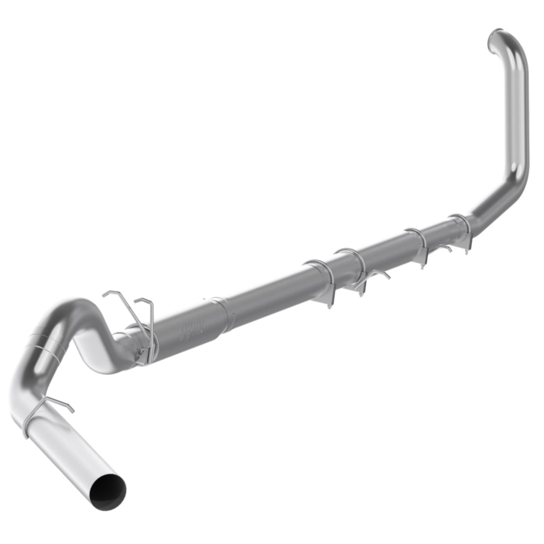 MBRP S62220P - 5 Inch Turbo Back Off Road Single, No Tip, For 99-03 Ford F-250/350 7.3L, all models MBRP
