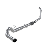 MBRP S62240AL - 5 Turbo Back Single Side Exit Aluminized Steel For 03-07 Ford F-250/350 6.0L MBRP