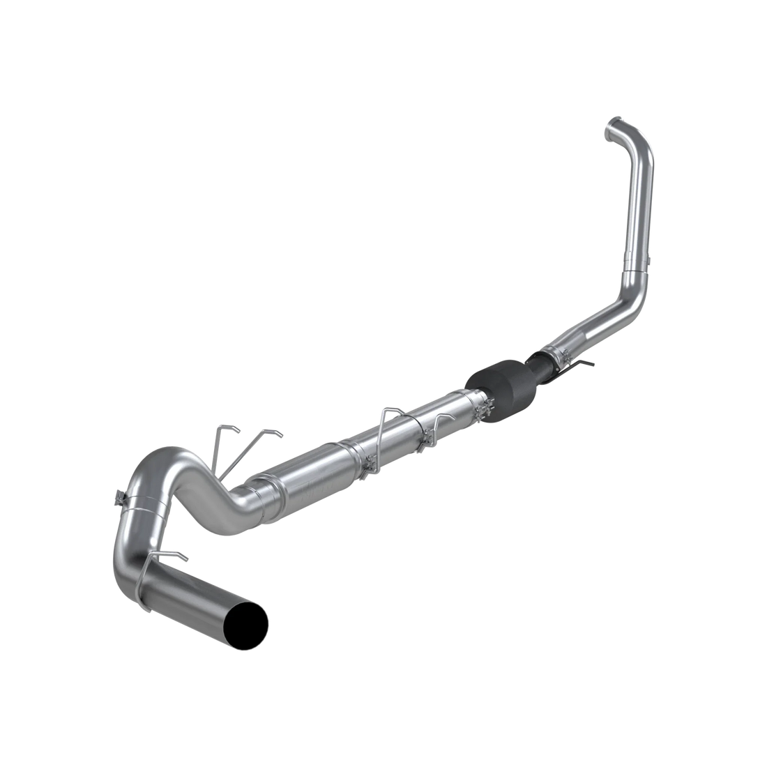 MBRP S62240P - 5 Inch Turbo Back Single Side Exit Inch, No Tip, For 03-07 Ford F-250/350 6.0L MBRP