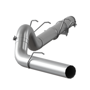 MBRP S62260PLM - 5 Inch Cat Back Exhaust System Single Side Exit, No Muffler For 03-07 Ford F-250/350 6.0L, MBRP 1