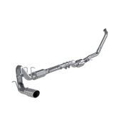 MBRP S6240409 - 4 Inch Exhaust System Kit Turbo Back For 03-07 Ford F-350/450/550 6.0L Single Side Exit T409 Stainless Steel MBRP