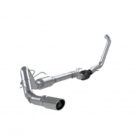 MBRP S6240AL - 4 Inch Exhaust System Kit Turbo Back For 03-07 Ford F-350/450/550 6.0L Single Side Exit Aluminized Steel MBRP 2