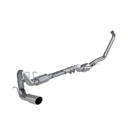 MBRP S6240AL - 4 Inch Exhaust System Kit Turbo Back For 03-07 Ford F-350/450/550 6.0L Single Side Exit Aluminized Steel MBRP 1