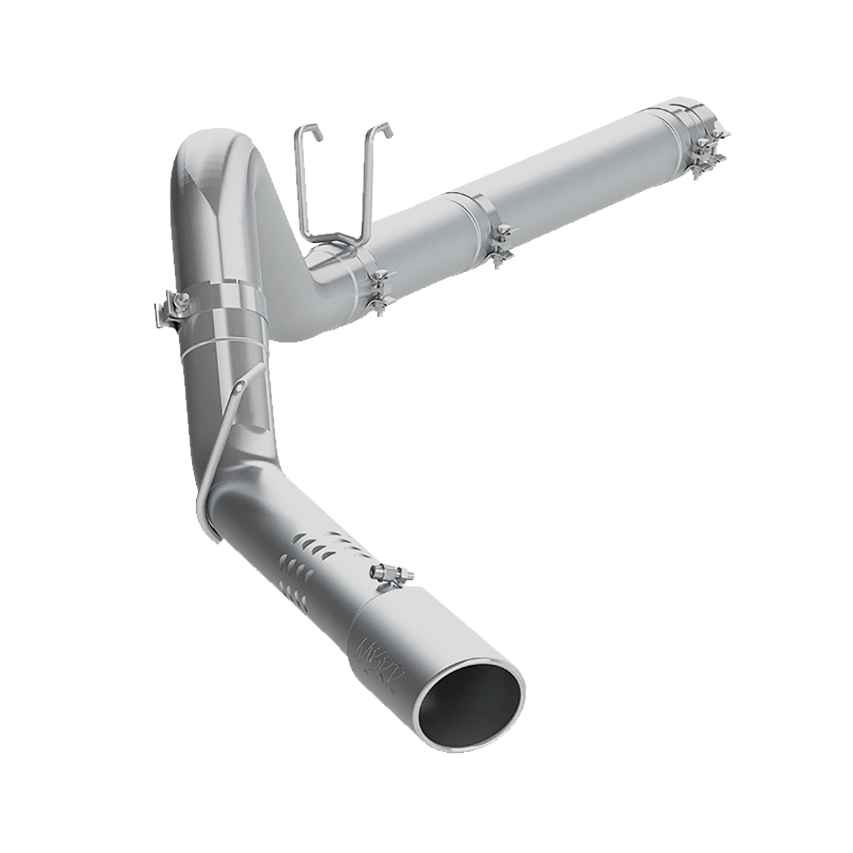 MBRP S6242AL - 4 Inch Filter Back Single Side Exit Aluminized Steel For 08-10 Ford F-250/350/450 6.4L Powerstroke MBRP 1