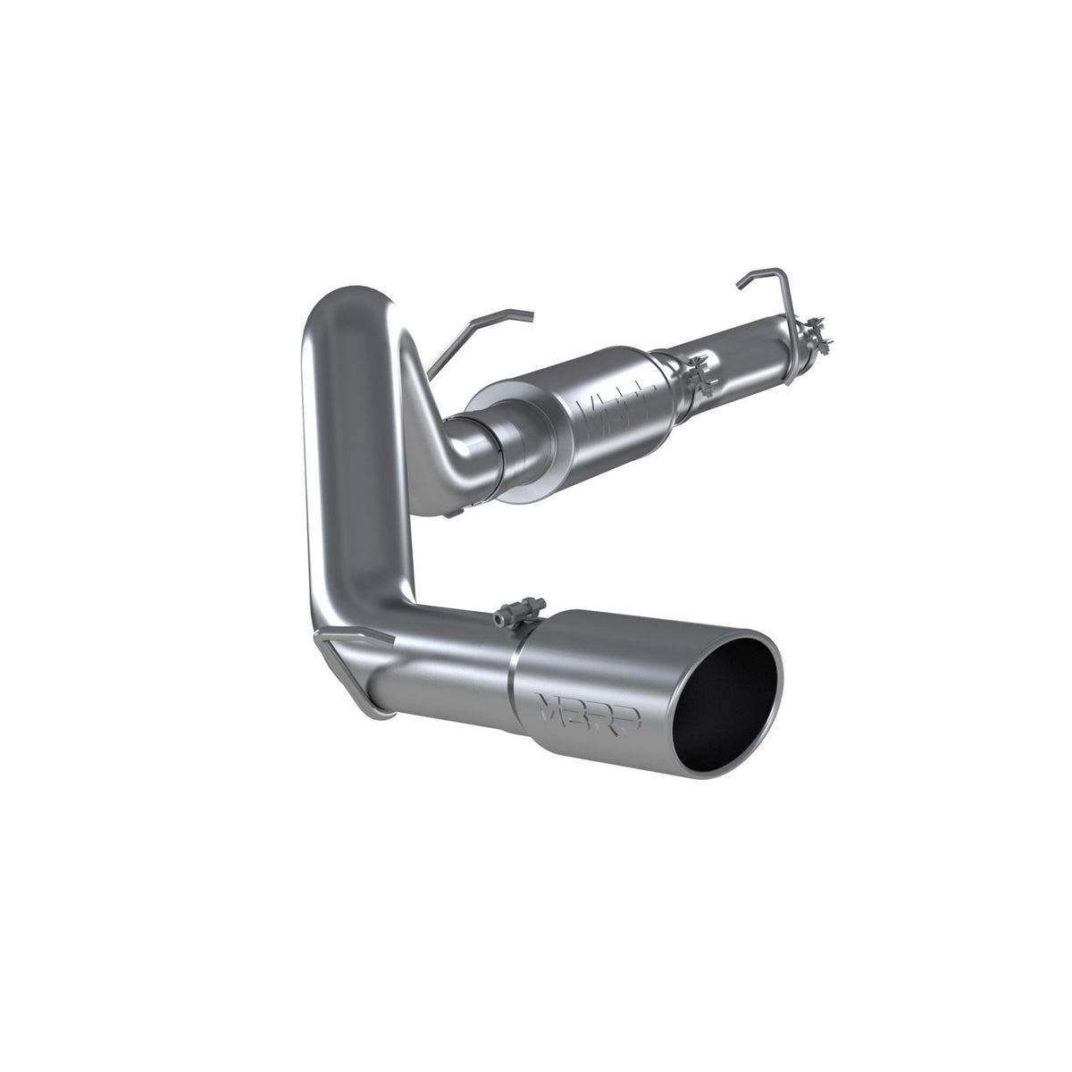 MBRP S6285AL - Cat Back Exhaust System Single Side Exit Aluminized Steel For 04-07 Ford E-250/350 Van, 6.0L MBRP 1