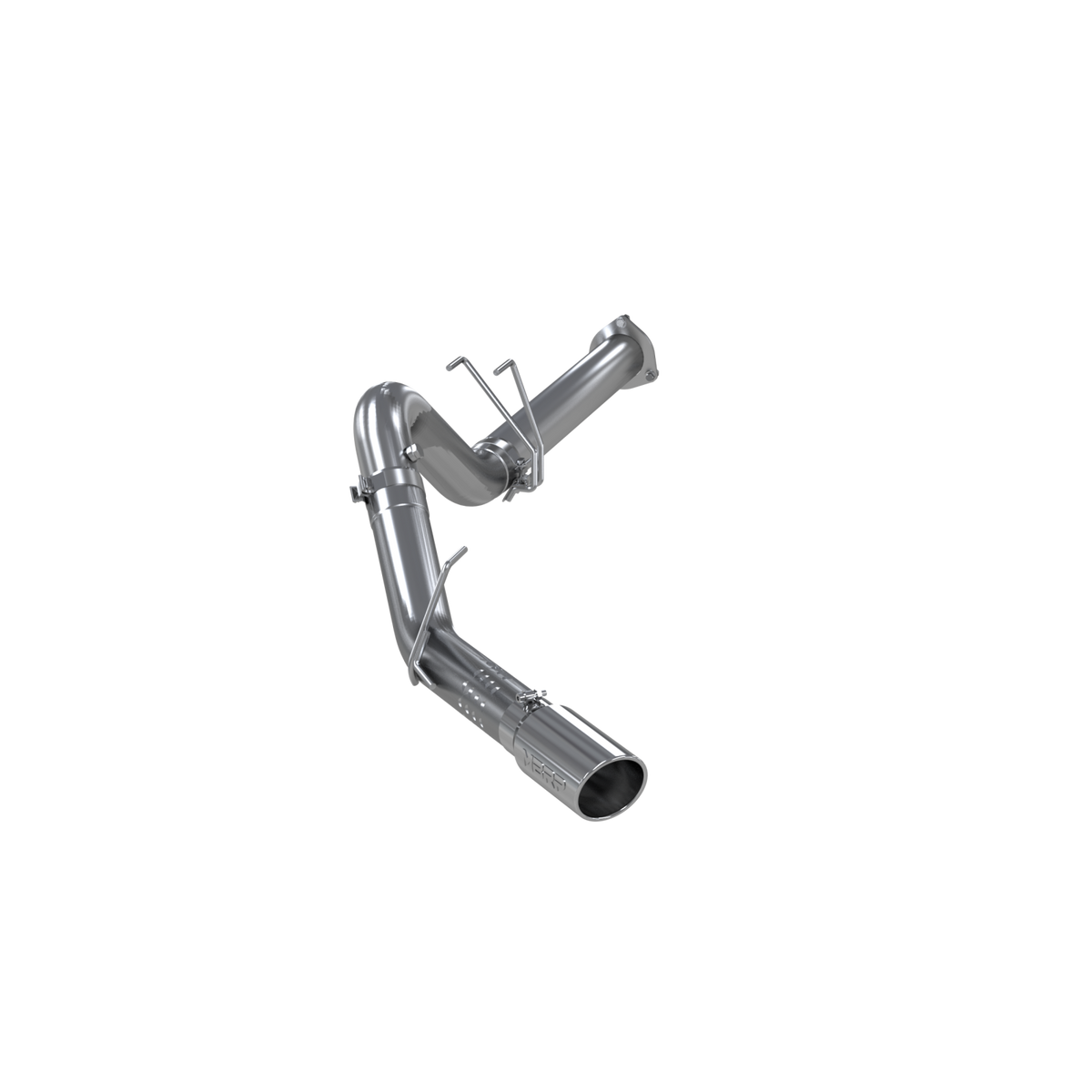 MBRP S6287409 - Ford 4 Inch DPF Back Single Side Exit Armor Plus Series For 11-16 Ford F-250/350/450 6.7L MBRP 1