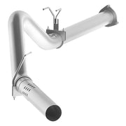 MBRP S6287PLM 6.7L 4 Inch DPF-Back Exhaust No Muffler Armor Lite Series
