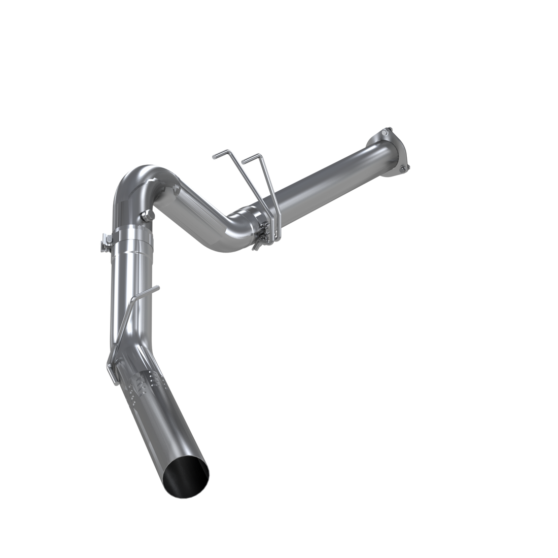 MBRP S6287SLM - Ford Super Duty 6.7L 4 Inch DPF-Back Exhaust, No Muffler,  Armor Plus Series For 11-16 Ford F-250/350/450 6.7L Powerstroke MBRP