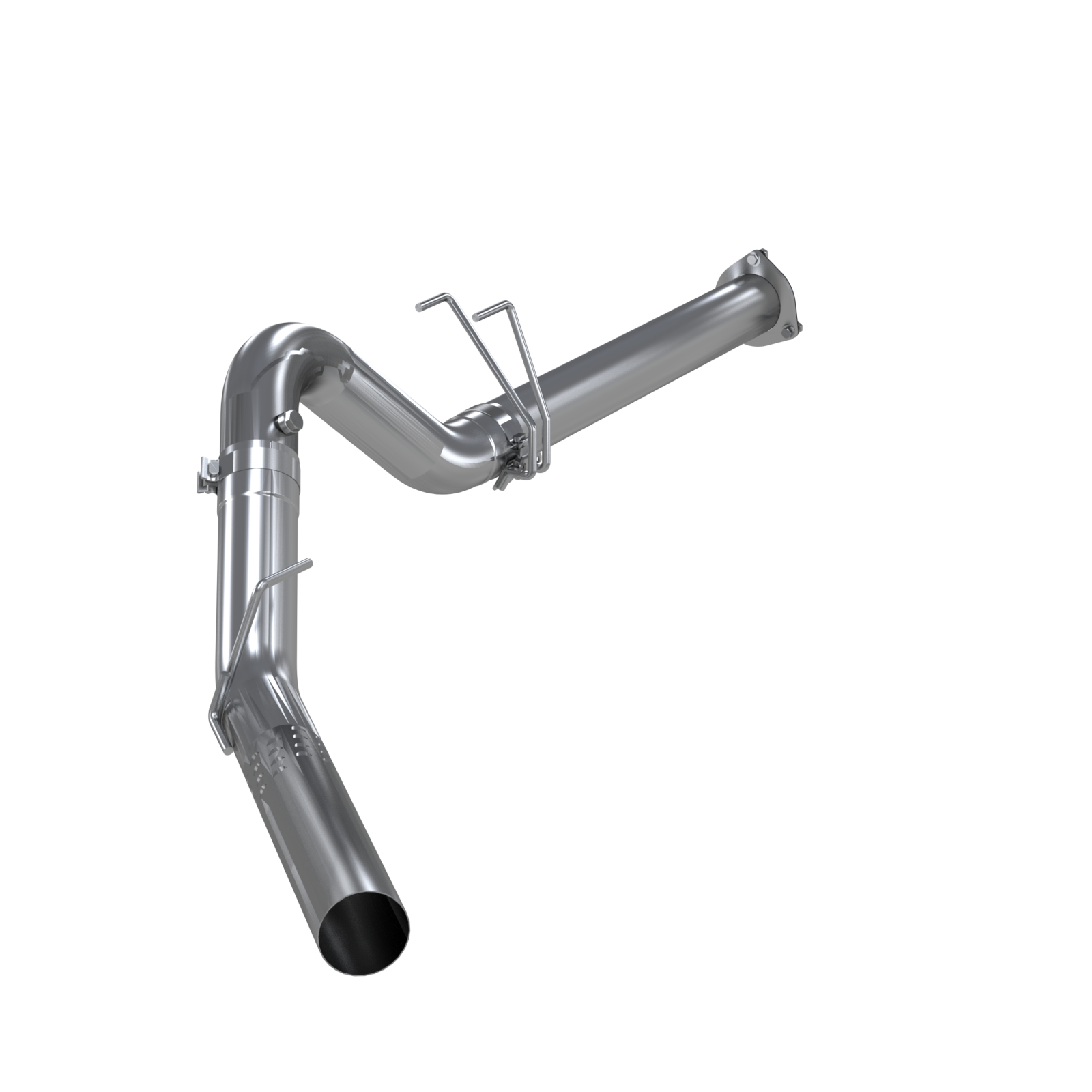 MBRP S6287SLM - Ford Super Duty 6.7L 4 Inch DPF-Back Exhaust, No Muffler,  Armor Plus Series For 11-16 Ford F-250/350/450 6.7L Powerstroke MBRP