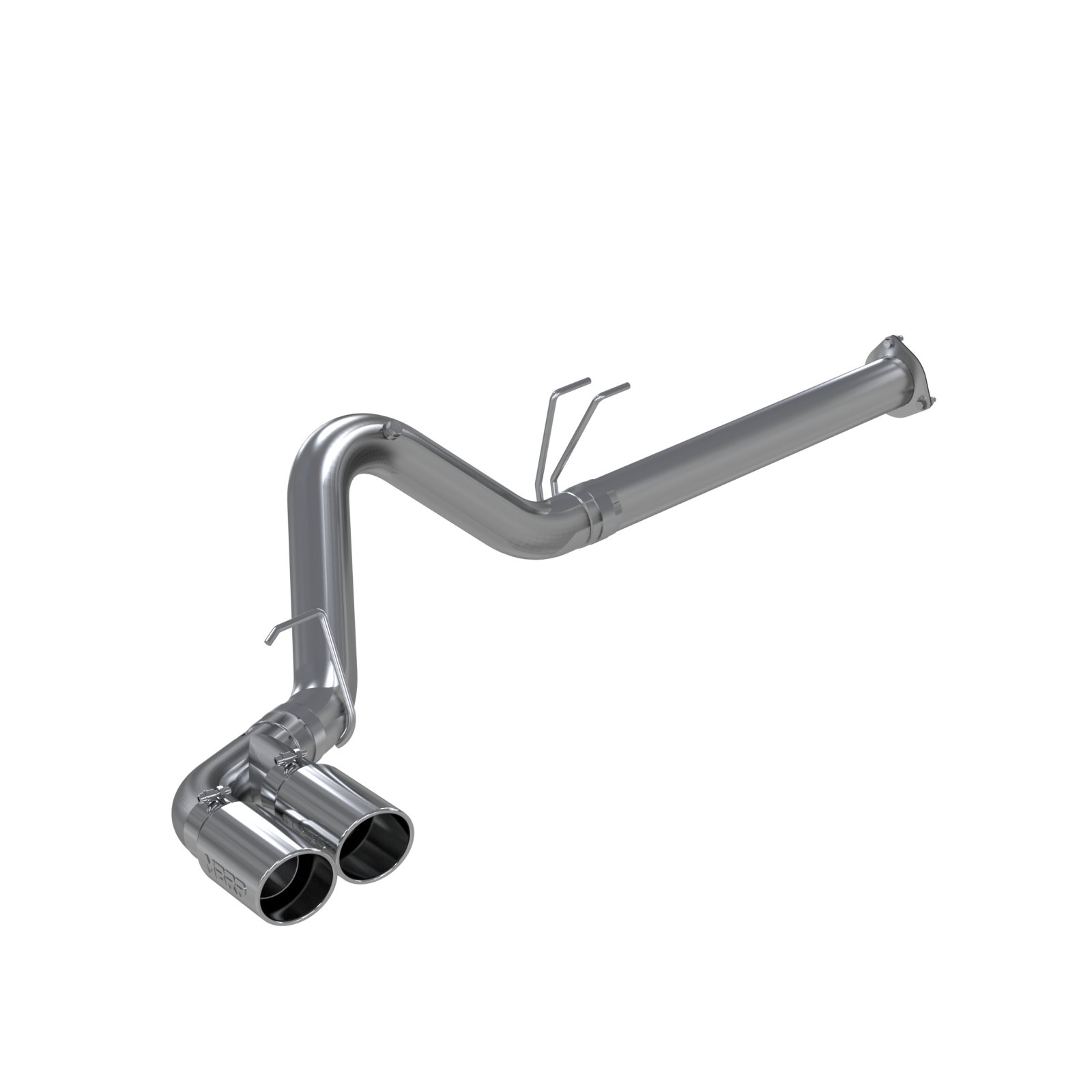 MBRP S6288409 - Ford 4 Inch DPF Back Single Dual Outlet Armor Plus Series For 11-16 Ford F-250/350/450 6.7L MBRP