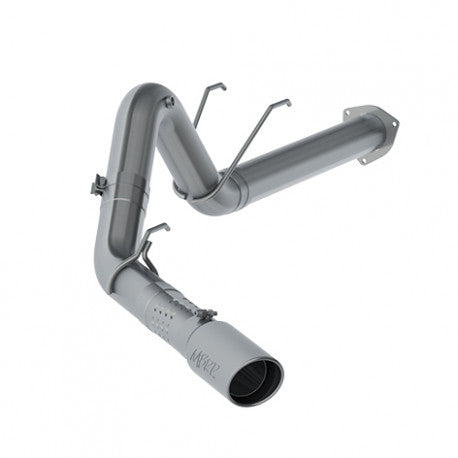 MBRP S6289409 - 4 Inch Filter Back Single T409 Stainless Steel For 17-Up Ford F-250/350/450 6.7L MBRP