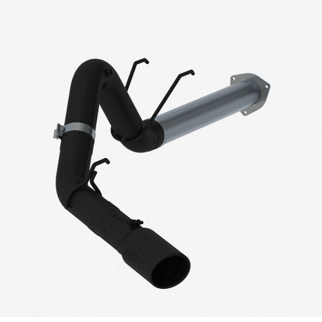 MBRP S6289BLK - 4 Inch Filter Back Single Exhaust Pipe Black Coated For 17-Up Ford F-250/350/450 6.7L MBRP