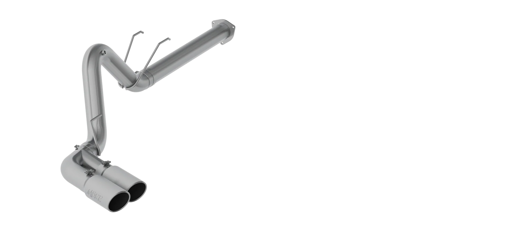 MBRP S6290AL - 4 Inch Filter Back Single Side Dual Exit Aluminized Steel For 17-Up Ford F-250/350/450 6.7L MBRP