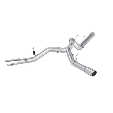 MBRP S6291409 - 4 Inch Filter Back Cool Duals T409 Stainless Steel For 17-Up Ford F-250/350/450 6.7L MBRP
