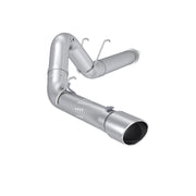 MBRP S62930409 - 5 Inch Filter Back Single T409 Stainless Steel For 17-Up Ford F-250/350/450 6.7L ex. Reg Cab MBRP