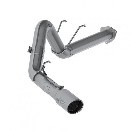 MBRP S62930409 - 5 Inch Filter Back Single T409 Stainless Steel For 17-Up Ford F-250/350/450 6.7L ex. Reg Cab MBRP