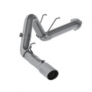 MBRP S62930409 - 5 Inch Filter Back Single T409 Stainless Steel For 17-Up Ford F-250/350/450 6.7L ex. Reg Cab MBRP