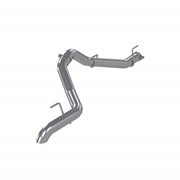 MBRP S6502409 - 21-23 Jeep Gladiator Armor Plus Series T409 Stainless Steel 3 Inch Filter Back Rear Turn Down Exhaust System MBRP