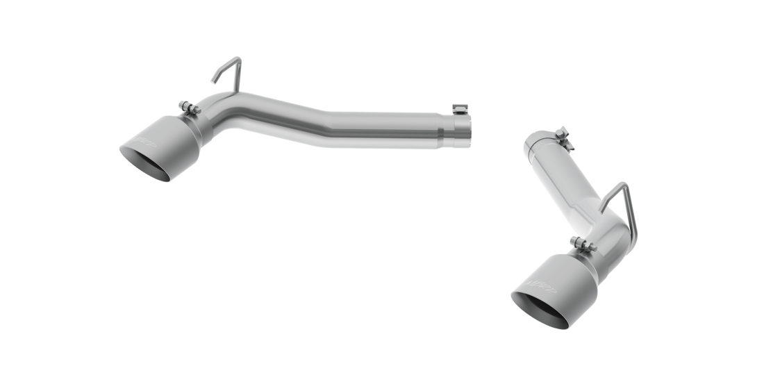MBRP S7019AL - 3 Inch Axle Back Muffler Bypass For 10-15 Chevrolet Camaro 6.2L Aluminized Steel MBRP