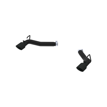 MBRP S7019BLK - 3 Inch Axle Back Muffler Bypass For 10-15 Chevrolet Camaro 6.2L Black Coated MBRP