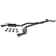 MBRP S7020304 - Dual Cat Back Exhaust System Round Tips T304 Stainless Steel For 10-15 Chevrolet Camaro, V6 3.6L MBRP