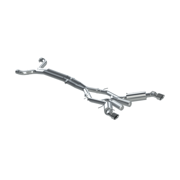 MBRP Exhaust MBRP S7035409 - Chevrolet 3 Inch Dual Cat Back Exhaust System T409 Stainless Steel For 16-24 Chevrolet Camaro SS 6 Speed Coupe Only MBRP
