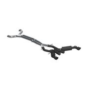 MBRP S7035BLK - Chevrolet 3 Inch Dual Cat Back Exhaust System Armor BLK Series For 16-24 Chevrolet Camaro SS 6 Speed Coupe Only MBRP 1