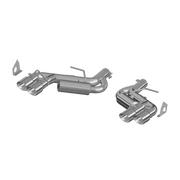 MBRP S7036409 - 3 Inch Dual Axle Back Quad Tips For 16-24 Camaro SS V8 6.2L 17-24 Camaro ZL1 T409 Stainless Steel MBRP