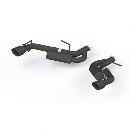 MBRP S7038BLK - Armor BLK 2.5 Inch Axle Back Non NPP For 16-24 Chevrolet Camaro 2.0T 16-24 Chevrolet Camaro V6 3.6L MBRP 2