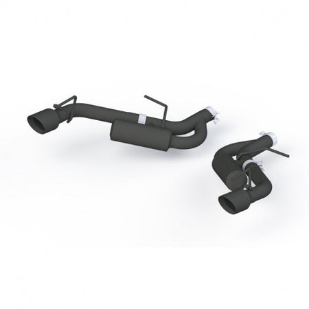 MBRP S7038BLK - Armor BLK 2.5 Inch Axle Back Non NPP For 16-24 Chevrolet Camaro 2.0T 16-24 Chevrolet Camaro V6 3.6L MBRP 2