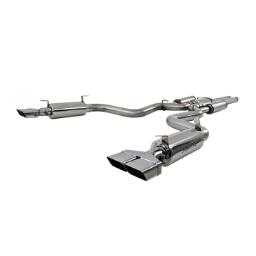 MBRP S7110304 Cat Back Exhaust System Dual Split Rear T304 Stainless Steel Street Version