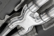 MBRP S71113CF T304 Stainless Steel 2.5 Inch Cat Back Dual Rear Exit Carbon Fiber Tips Exhaust System