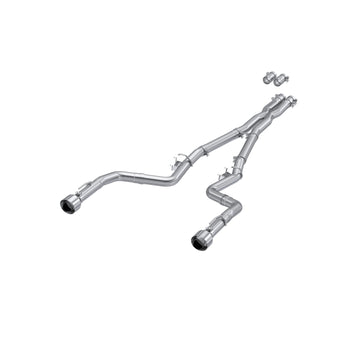 MBRP S7118AL - Aluminized Steel 3.0 Inch Cat-Back Dual Rear Race Profile with Dual Tips 15-23 Dodge Charger MBRP