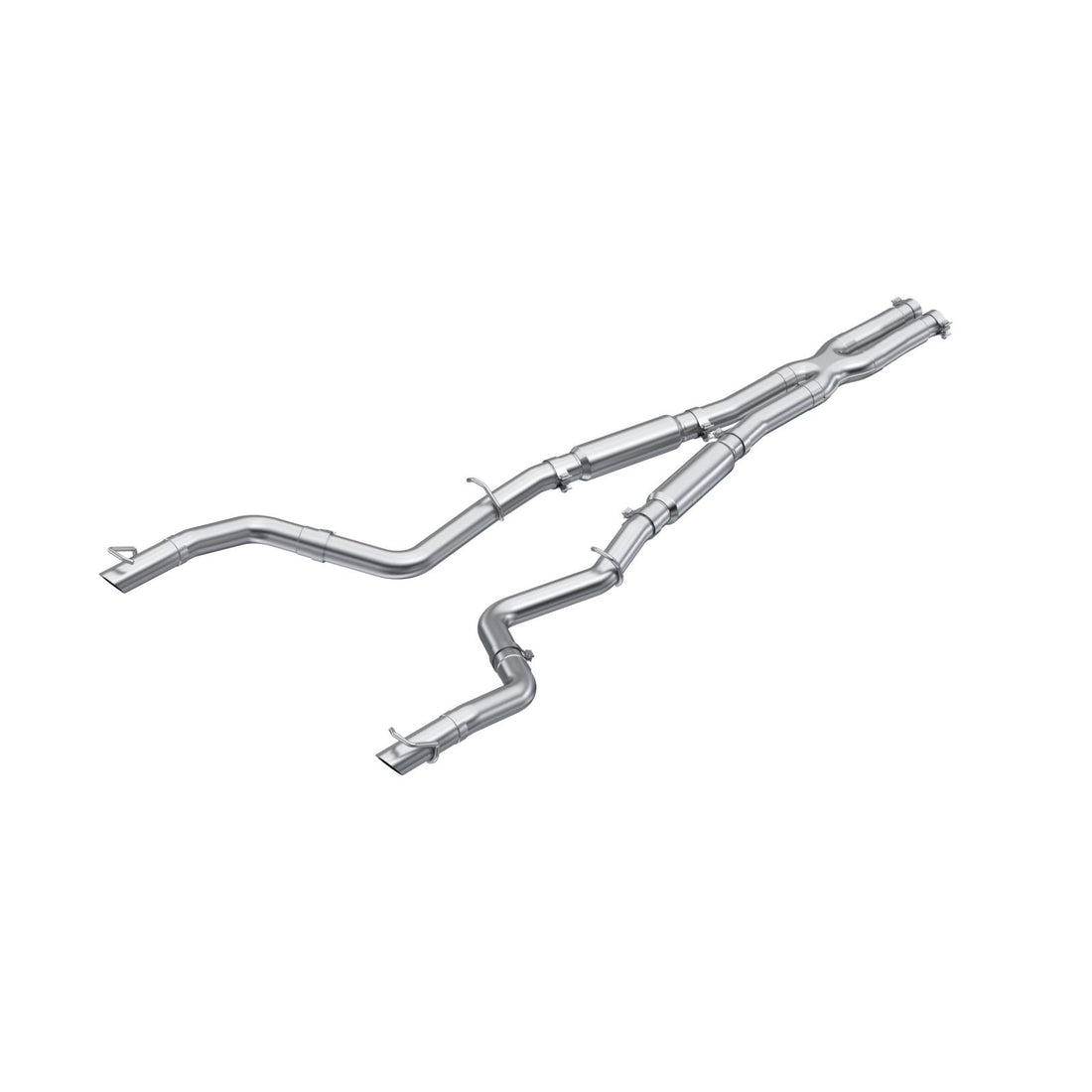MBRP S7119AL - 2015-2016 Dodge/ Chrysler Charger/ 300 5.7L Aluminized Steel 3 Inch Cat-Back Dual Rear Exit Street Profile MBRP