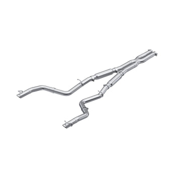 MBRP S7119AL - 2015-2016 Dodge/ Chrysler Charger/ 300 5.7L Aluminized Steel 3 Inch Cat-Back Dual Rear Exit Street Profile MBRP