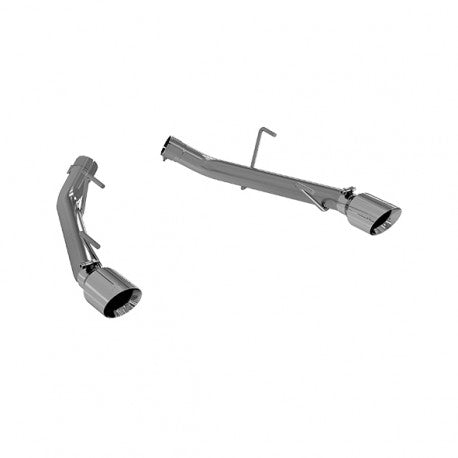 MBRP S7202304 - Dual Axle Back Muffler Bypass T304 Stainless Steel For 05-10 Ford Mustang GT 4.6L MBRP 2